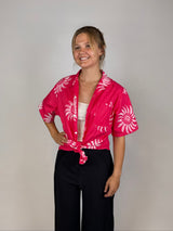 Hot Pink - Wavy Daisy