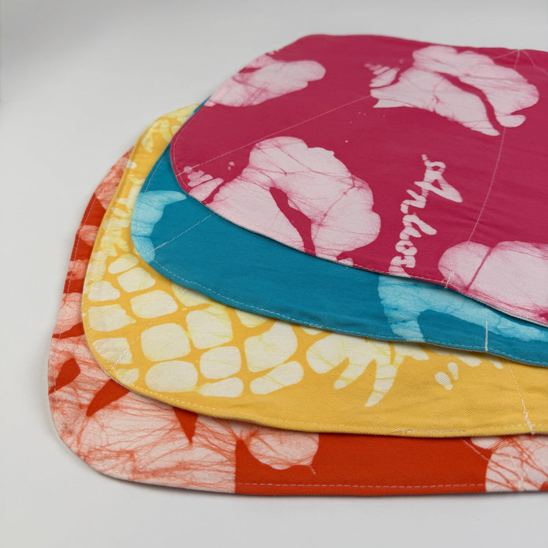 Hand-Batiked Cotton Placemats