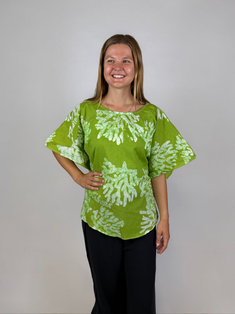 Grass Green - Coral